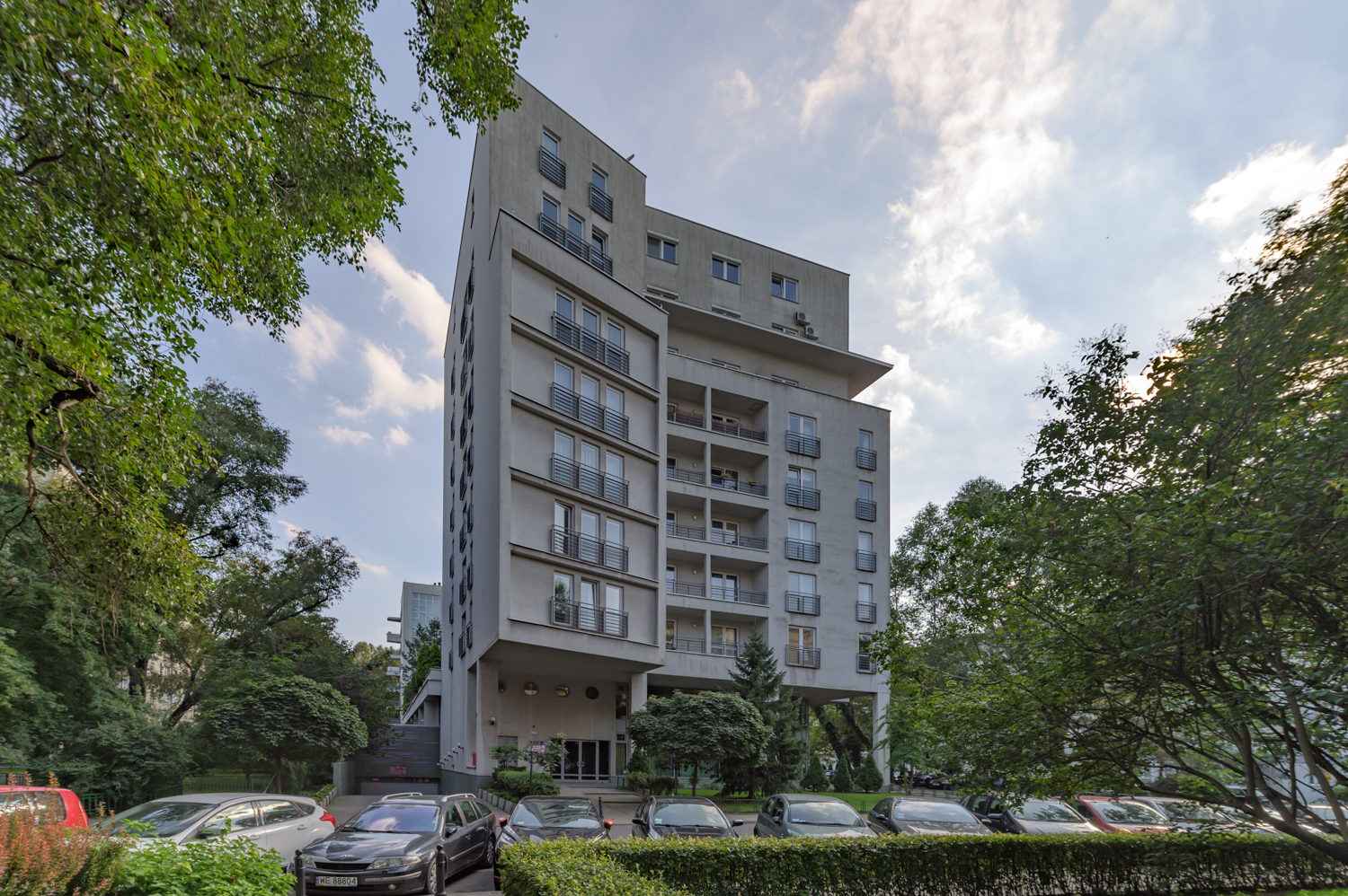 Zdjęcie architektury budynku Budynek mieszkalno-usługowy